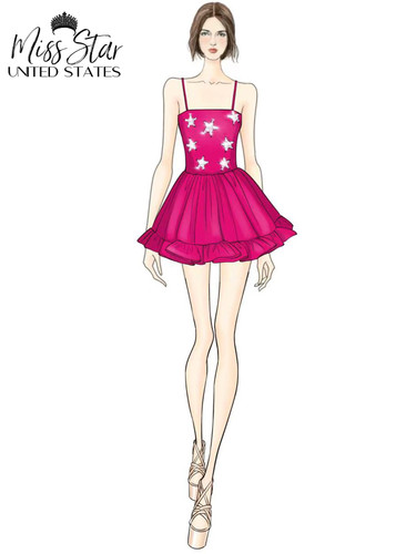 MSUS Ladies Opening number dress 