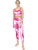 Tie Dye Fuschia Athletic Leggings 