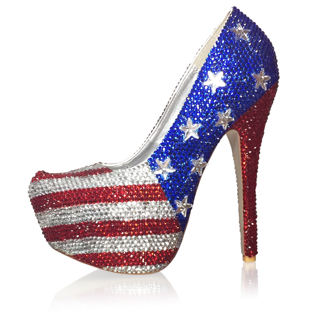 Wonder Patriot Woman Boots 5 Inch Heel