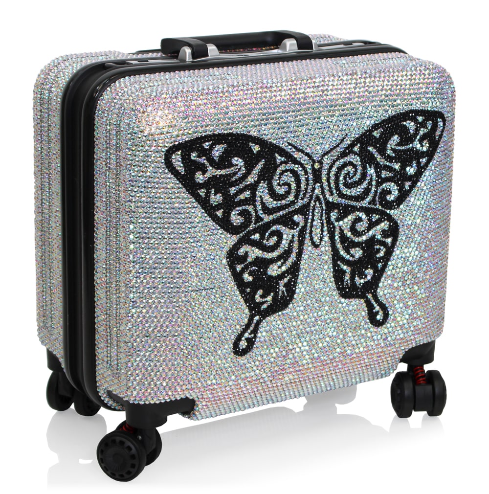 Crystalized Custom Luggage