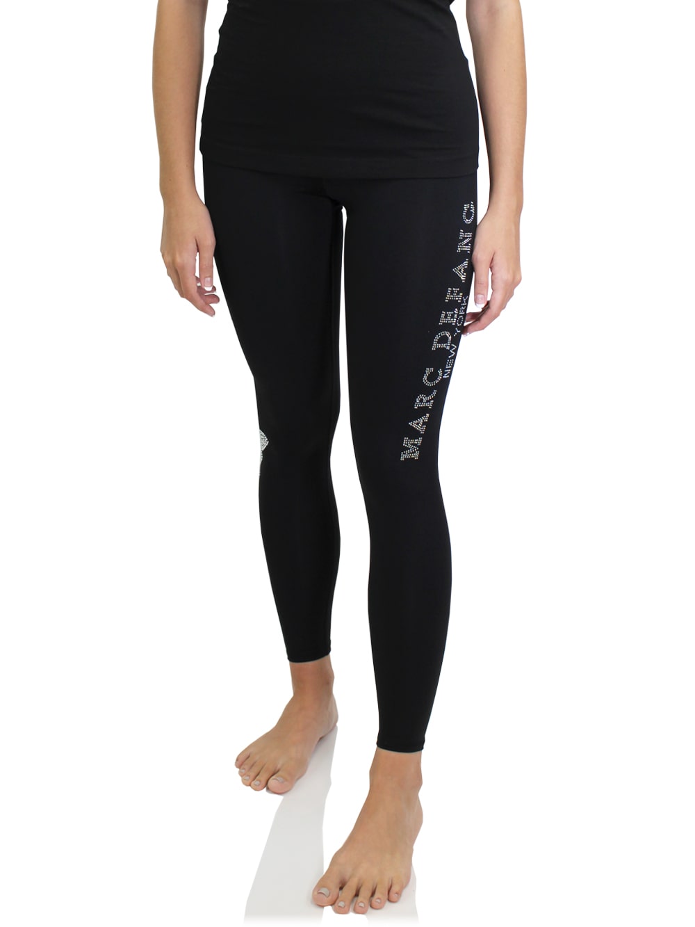 Marc New York Performance Womens High Waisted Legging with Side Pockets :  : Clothing, Shoes & Accessories