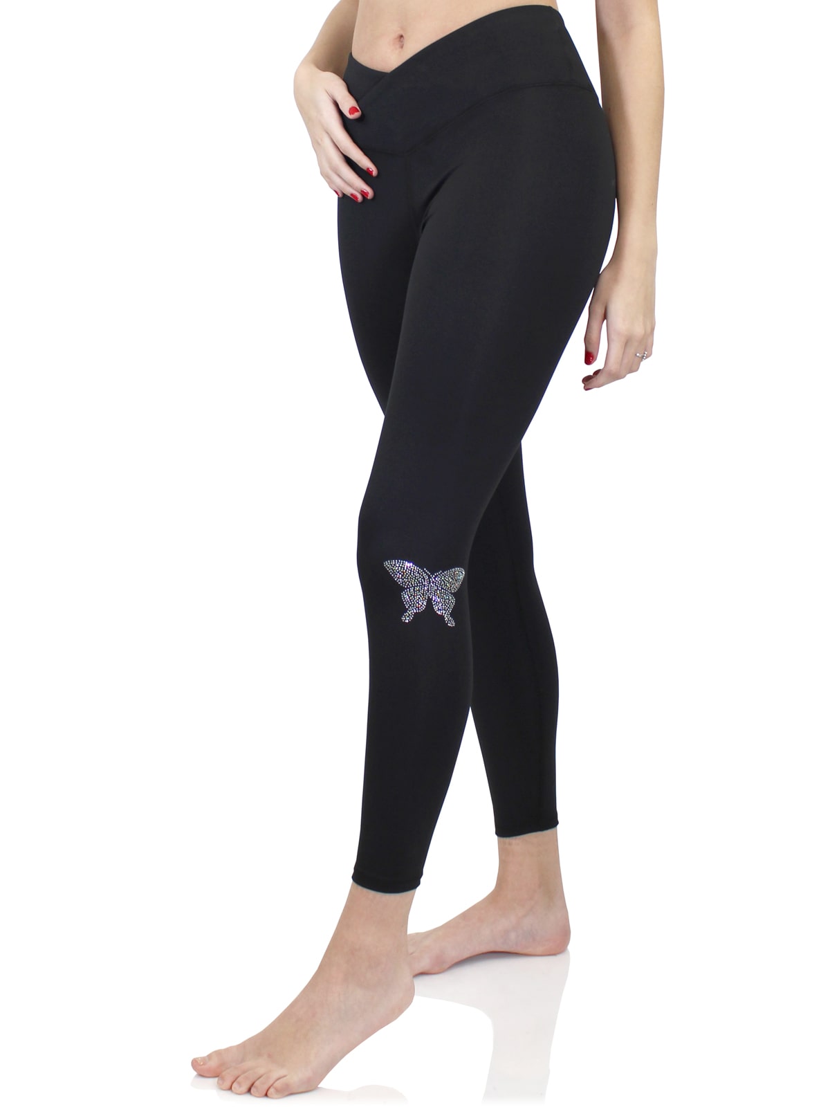 V-shape High Waist Leggings
