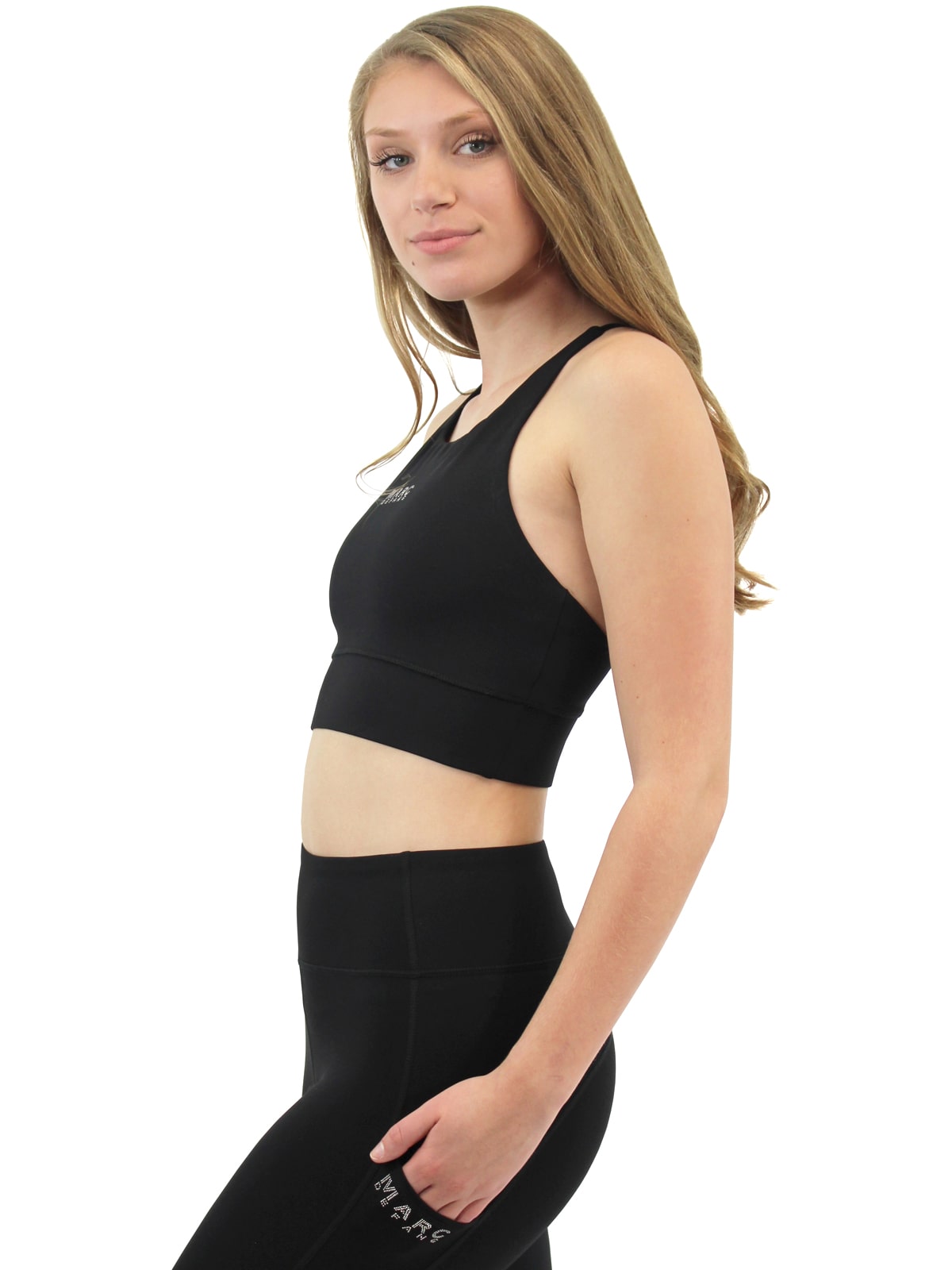 Ring zip Sports Bra