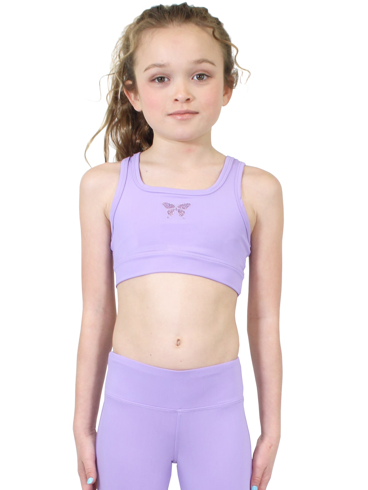 Girls Sports Bra in Roses – Terez.com