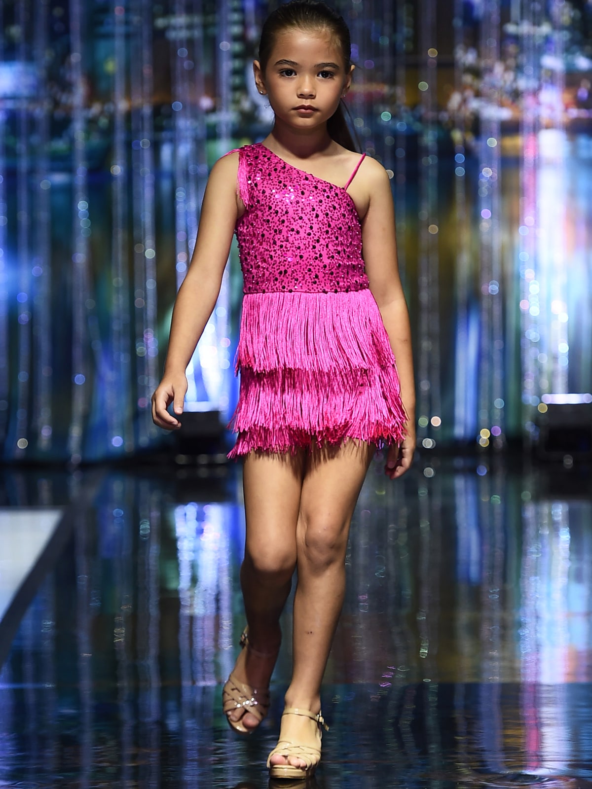Beaded top Fringe fun fashion Romper