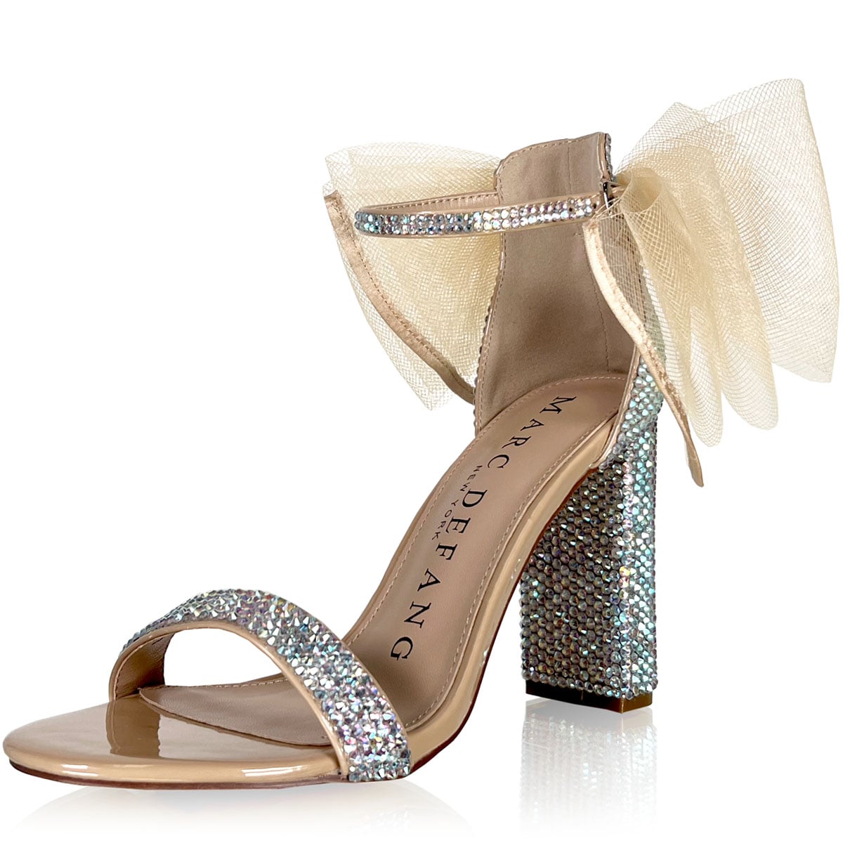 AB Crystals 4 crystal mess heels main image 0