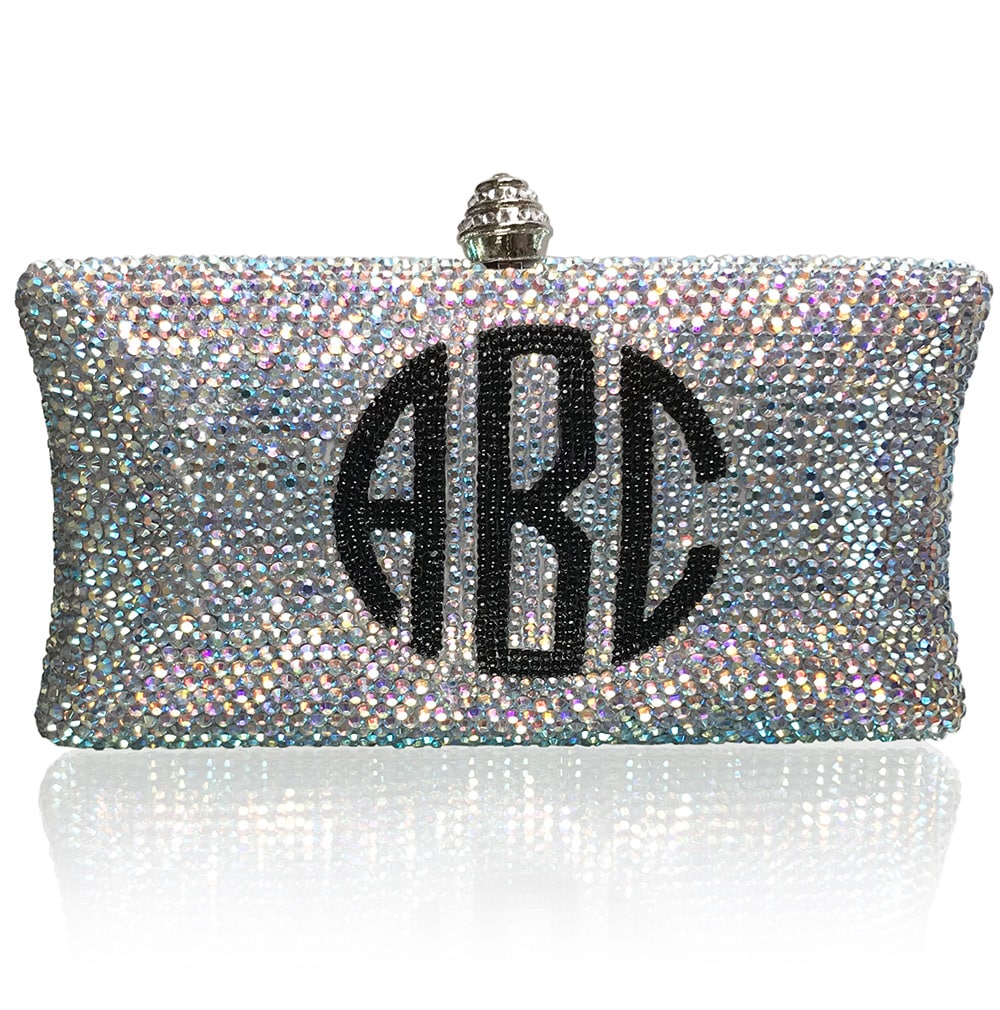 Monogram clutch bag