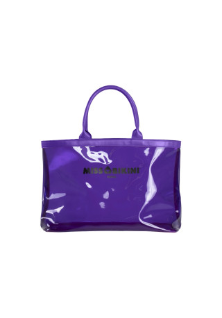 Large Beach Bag with Removable Clutch