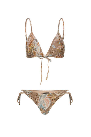 Bikini Triangolo Brasiliana con Pioggia Strass