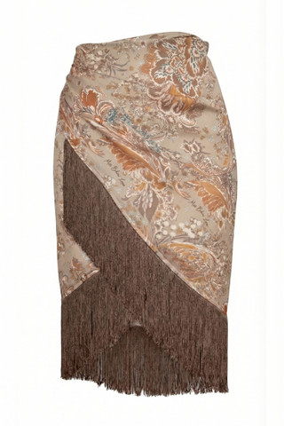 Pareo Fringe Skirt