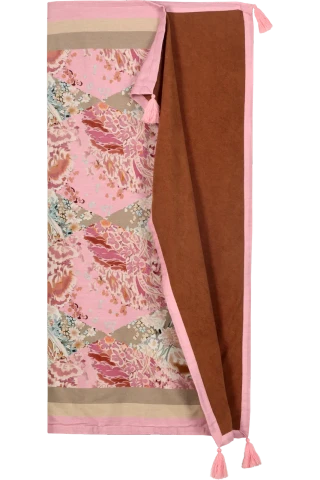 Seacloth with Print and Tassels