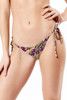 Slip Brasile con laccetti - Viola India