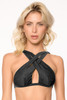 Lurex Bikini with Crossed Bands - Jane