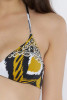 Bikini ikat con ferretto e applicazioni tribali - Ikat