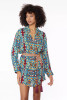 Mini Shirt Dress with Belt - Trbl