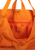Monochrome canvas beach bag with logo - Aran