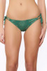 Bikini a fascia pitonato con anelli - Pive