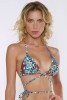 Bikini triangolo con lacci incrociati - Lutrbl