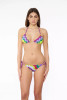 Bikini triangolo con zig zag in lurex - Fagoar