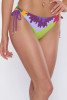 Bikini a fascia con inserti zig zag in lurex - Fagoar