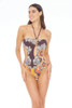 Costume Intero con Dettagli Oro Cruise - INMA