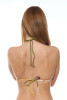 Floral Triangle Bikini with Embroidery - HAVE