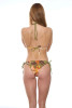 Floral Triangle Bikini with Embroidery - HAVE