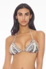 Bikini Triangolo con Ricami e Trecce - FONE