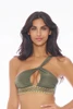 Bikini Lurex Monospalla e ricami oro - CAMI