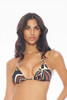 Triangle Bikini with Ethnic Golden Details - AFGI