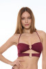 Bikini a Fascia Doppia con Piercing - ROBO