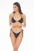 Triangle Bikini with Stretch Brief and Piercing Detail - FAPR