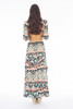Long Cut Out Dress in Lurex - GRSA