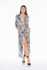 Long Chemisier Dress with Belt - FONE