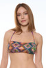 Bikini a Fascia con Strass Rombi - ROVI