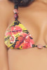 Cheetah Triangle Bikini and Colored Stones - GHRO