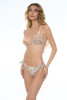 Brazilian Triangle Bikini with Rain Strass - ACFA