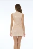 Mini Dress in Sequins and Lace - PABE