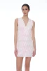 Mini Dress in Sequins and Lace - PARO