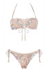 Bikini a Fascia con Ricami ad Intarsio - ACFA
