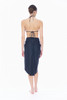 Pareo Skirt with Split and Side Knot - FAPR