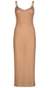 Embossed Diamond Long Cut Dress - MARO