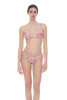 Bikini Triangolo Floreale con Pioggia di Strass e Slip Regular - ACRO