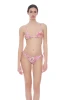 Bikini Triangolo Floreale con Pioggia di Strass e Slip Regular - ACRO