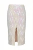 STOP Pareo Skirt by Sequins with Lace - PARO