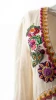 Folk Long Dress with Floral Embroidery - FLBI