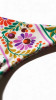 Floral Band Bikini with Rhinestones and Regular Briefs - FLBI