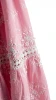 Long Dress with Floral Embroidery - PINK