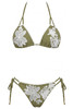 Bikini a Triangolo con Dettagli Floreali in Pizzo - FAVE