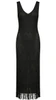 Long Dress Mesh Cover-Up with Fringe and Trimmings - RENE
